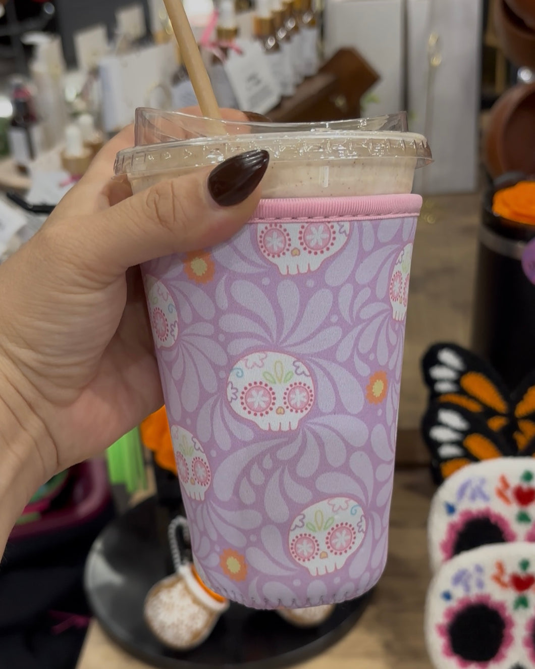 Calavera Coffee Sleeve