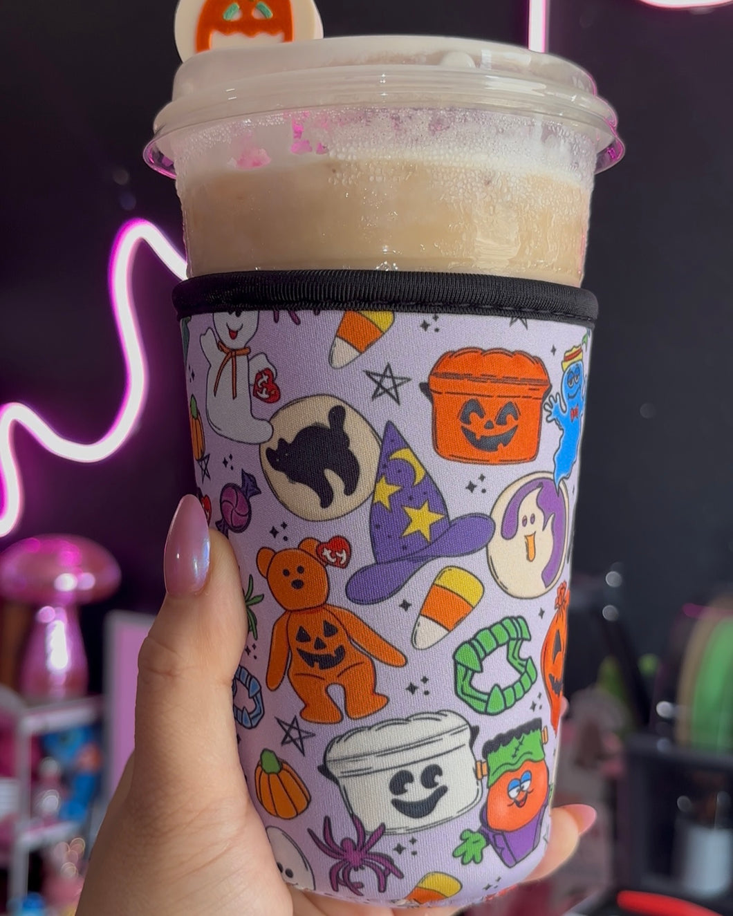 Nostalgia Halloween Coffee Sleeve