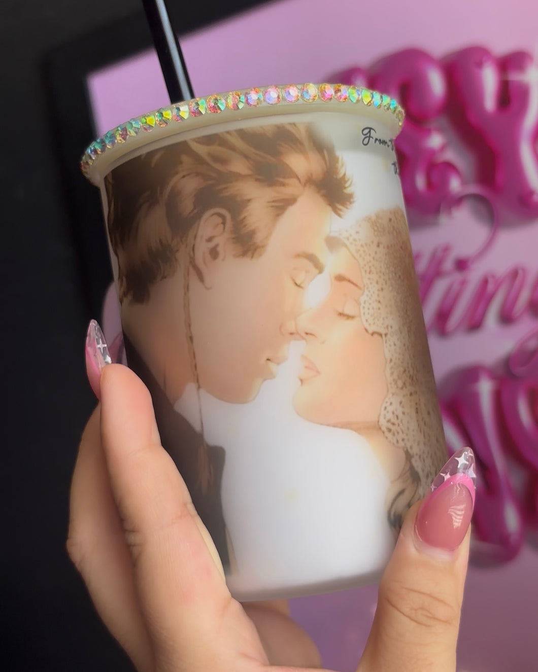 Forbidden Love Glass Mug