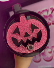 Load image into Gallery viewer, Jack O Lantern Lid Topper 40oz
