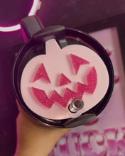 Load image into Gallery viewer, Jack O Lantern Lid Topper 40oz
