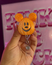 Load image into Gallery viewer, Pumpkin Badge Reel
