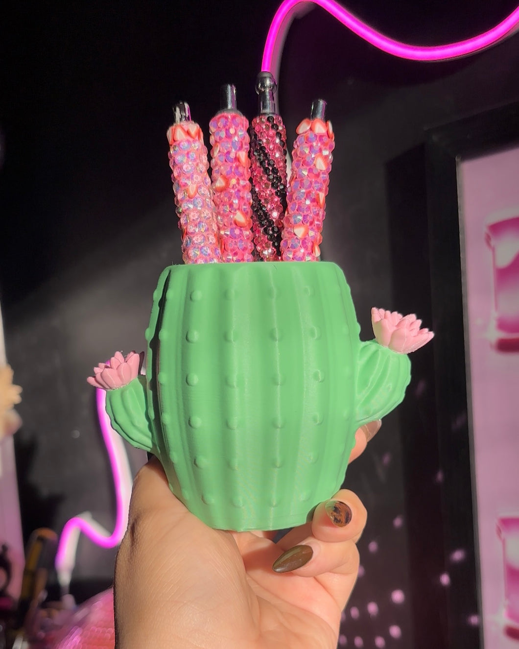 Cactus Pen Holder