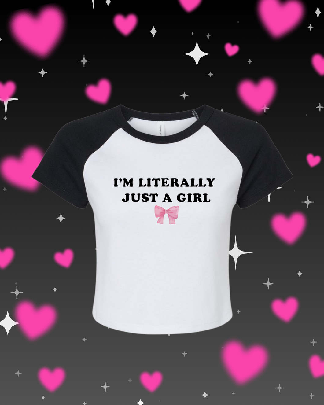 Just a Girl Baby Tee