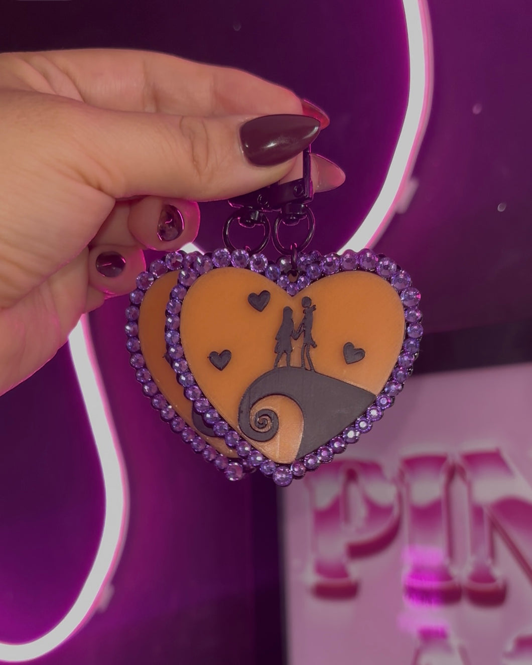 Meant To Be Bling Bag Charm