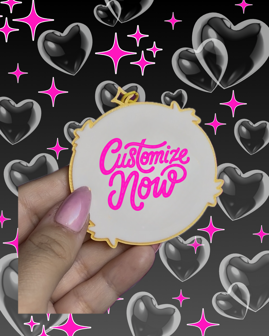 Custom Belly Bag Charm