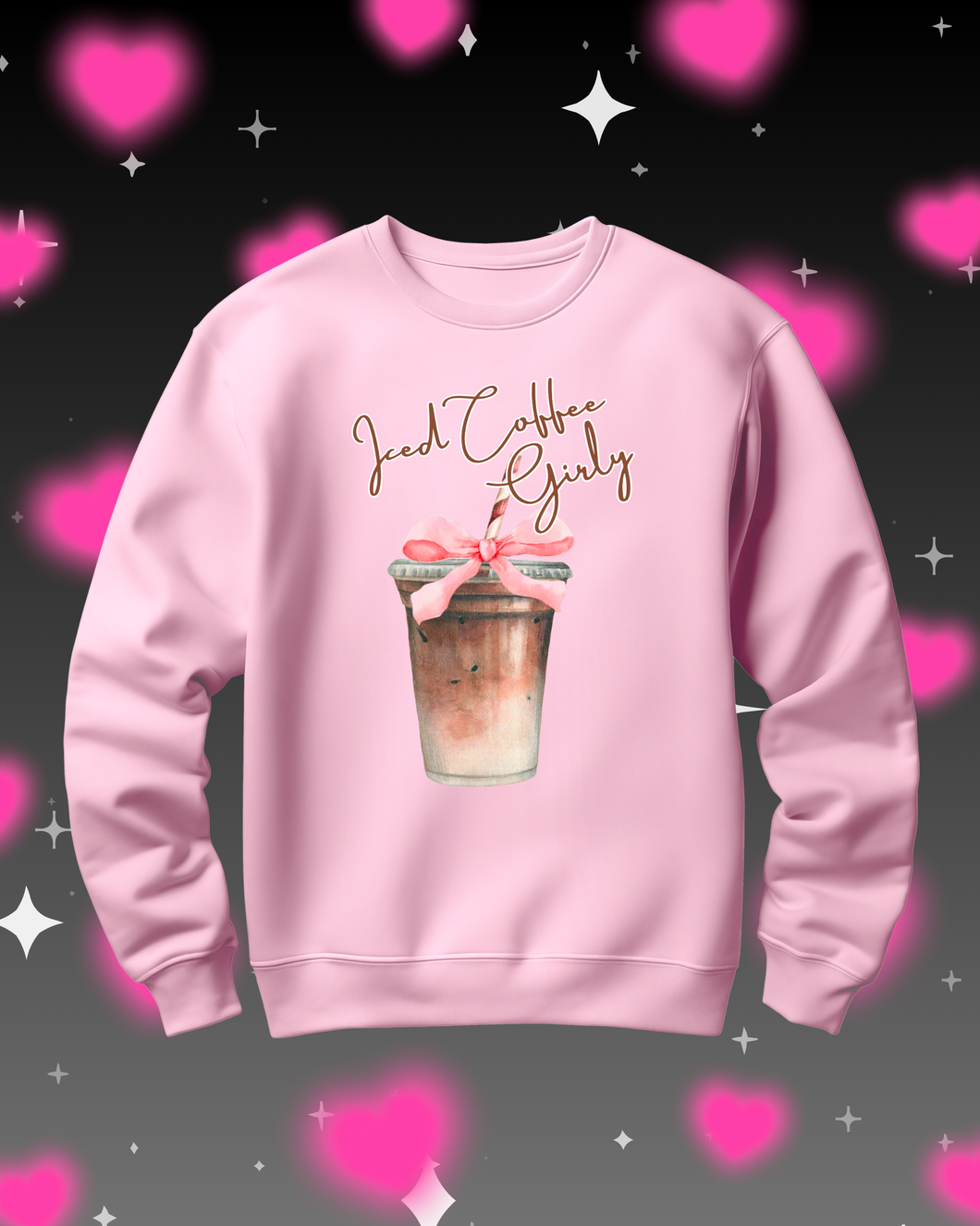 Iced Coffee Girly Crew